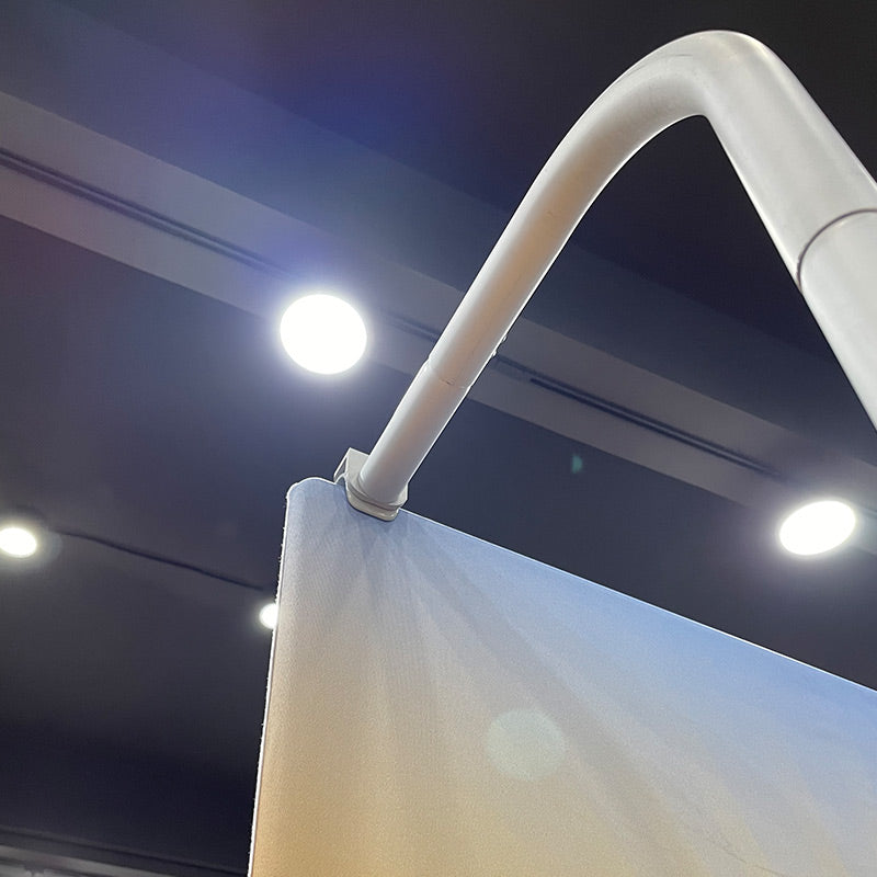 Load image into Gallery viewer, Tension Fabric Stand With Hanging Rail
