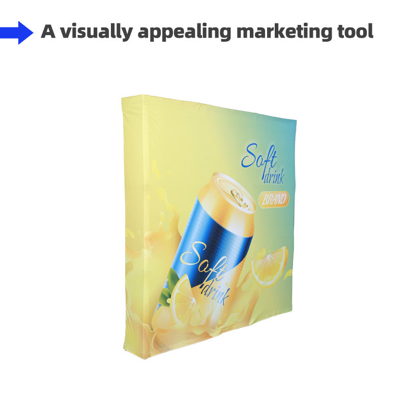 Load image into Gallery viewer, Double Sided Straight Fabric Popup Displays
