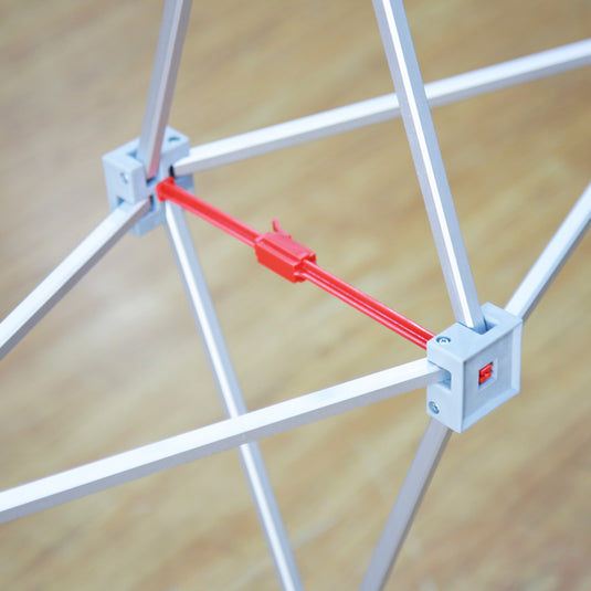 Double Sided Straight Fabric Popup Displays