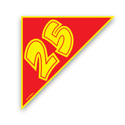 Load image into Gallery viewer, Red &amp; Yellow Angle Year Models
