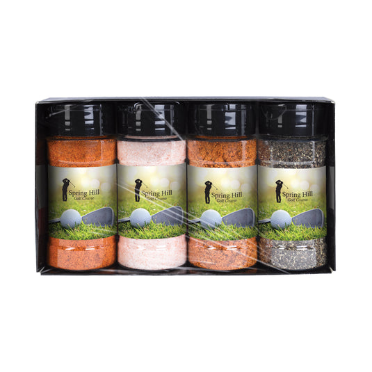 Gourmet Spice and Rub Bottle Shaker Set
