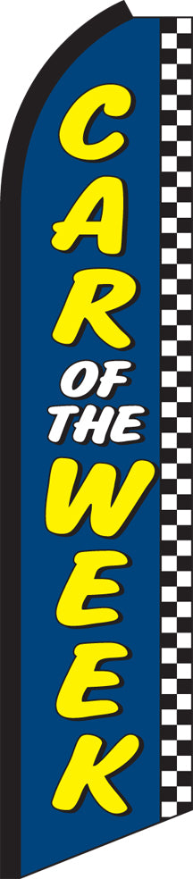 Half Sleeve Swooper Feather Flag - Car of the Week
