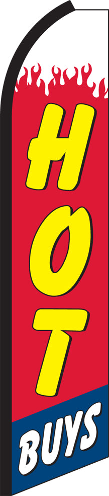 Half Sleeve Swooper Feather Flag - Hot Buys