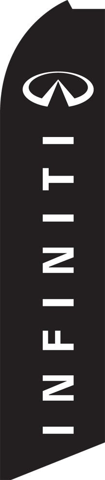 Load image into Gallery viewer, Half Sleeve Swooper Feather Flag -Infiniti
