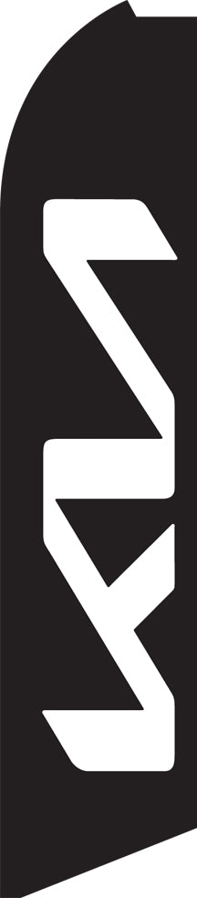 Half Sleeve Swooper Feather Flag - Kia