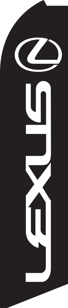 Half Sleeve Swooper Feather Flag - Lexus