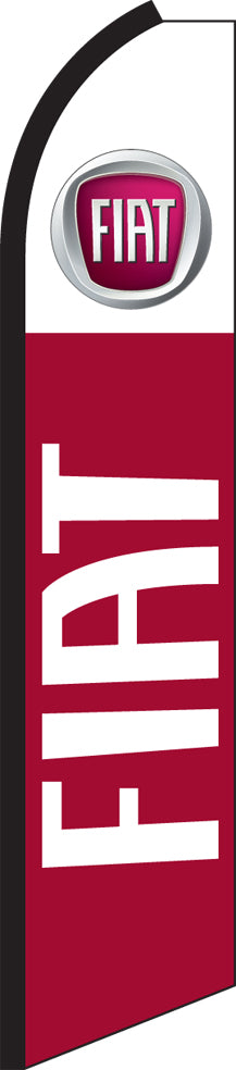 Load image into Gallery viewer, Half Sleeve Swooper Feather Flag - Fiat
