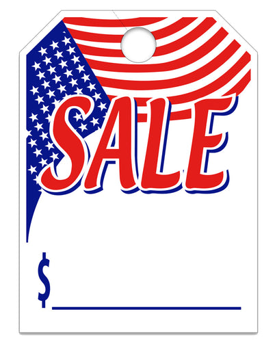 Mirror Hang Tags - Sale/Flag