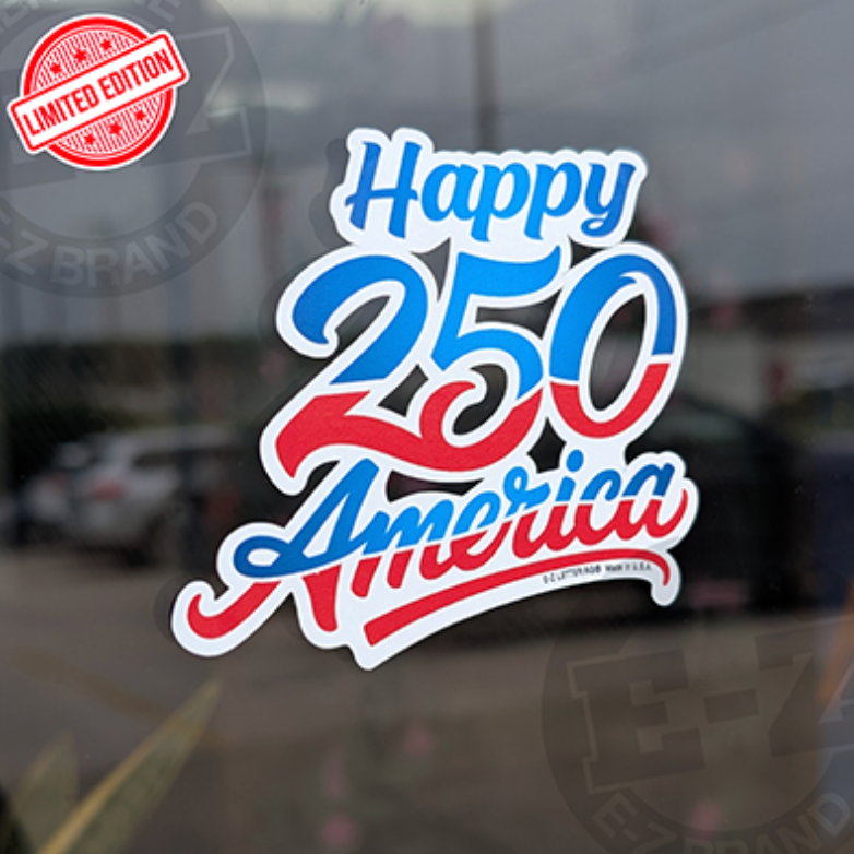 Load image into Gallery viewer, Die-Cut America 250 Decals
