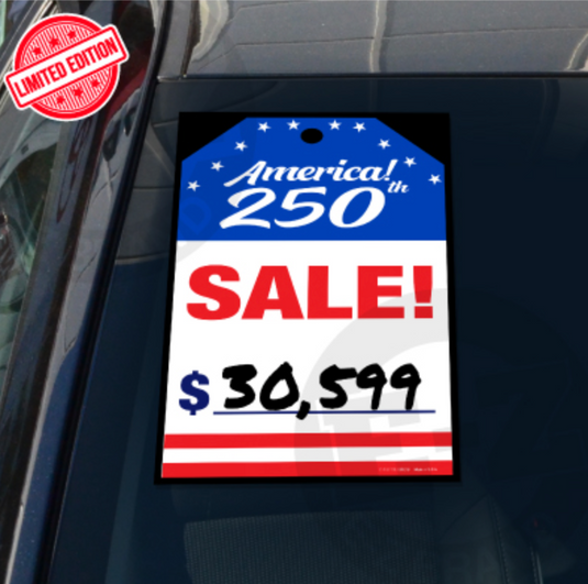 America 250 Tag Decals
