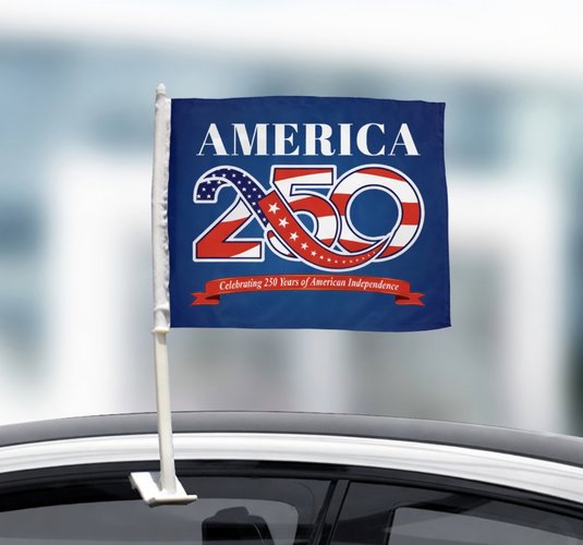 Window Flag - America 250th Year