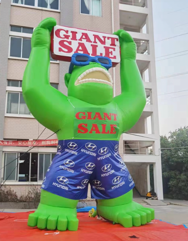 Load image into Gallery viewer, Giant PVC Gorilla Inflatable
