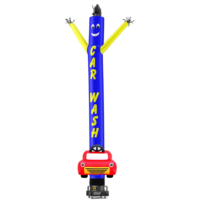 Load image into Gallery viewer, 16&#39; Car Wash Air Dancers® Inflatable Tube Man with Car
