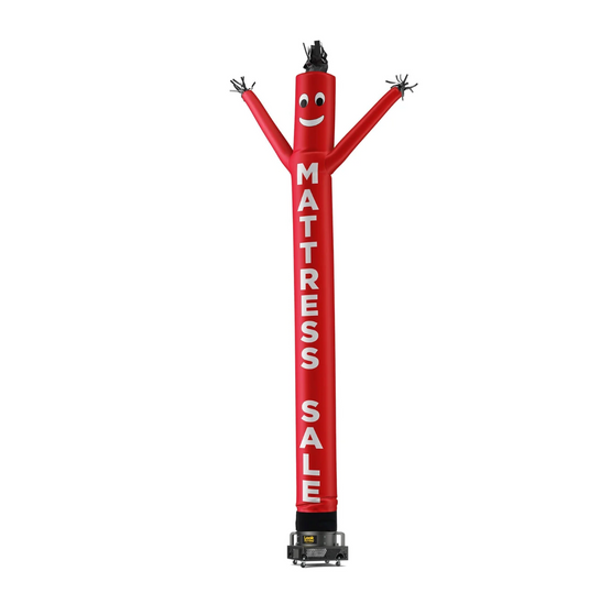 Mattress Air Dancers® Inflatable Tube Man Red
