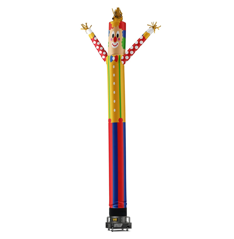 Load image into Gallery viewer, Clown Air Dancers® Inflatable Tube Man Character
