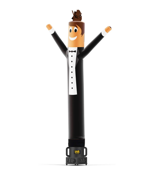 Tuxedo Air Dancers® Inflatable Tube Man Character