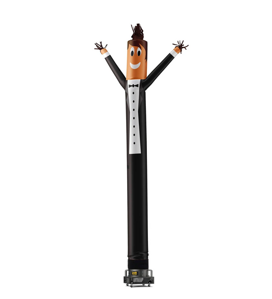 Tuxedo Air Dancers® Inflatable Tube Man Character