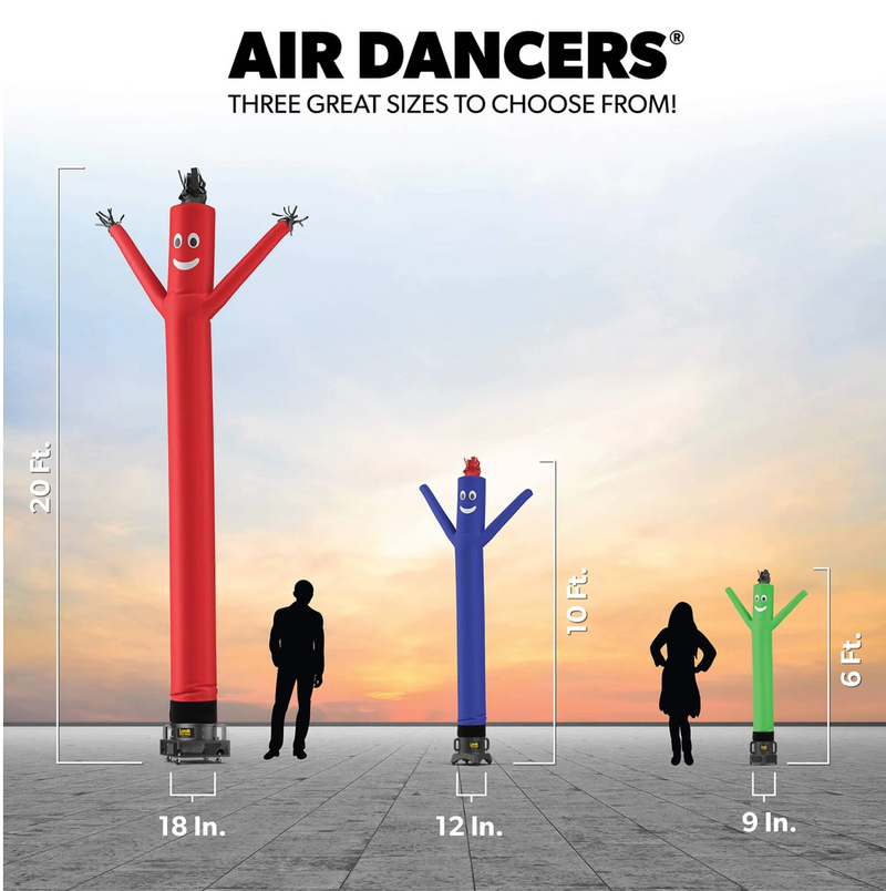 Load image into Gallery viewer, Pirate Air Dancers® Inflatable Tube Man Character
