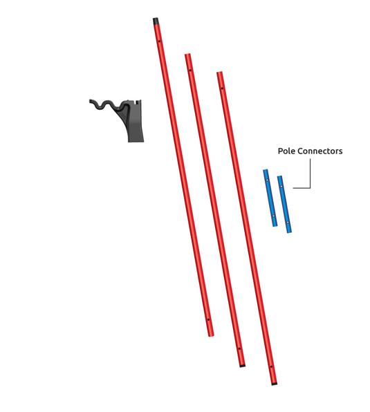 MagneClick® Extension Pole - 16ft Install Kit