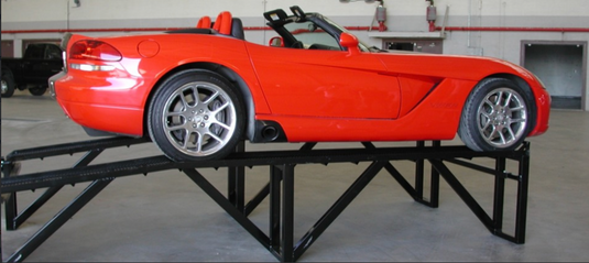 30" Level Car Display Ramp