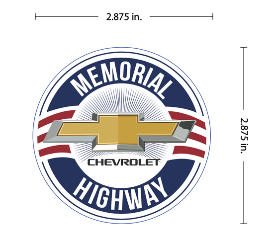 2.85" Circle Decal - Full Color