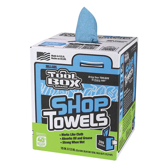 Shop Towels - Disposable - 200 Sheets/Box/ - 6 Boxes/Case