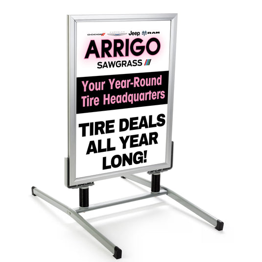 Spring Sign Double Sided Kit (A)- 2 Signs