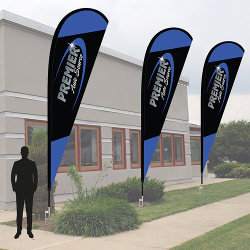 Custom Tear Drop Flag - 15ft Ft