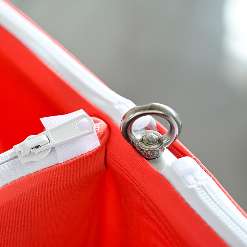 Load image into Gallery viewer, Three-Sided Pinwheel Shaped Hanging Sign
