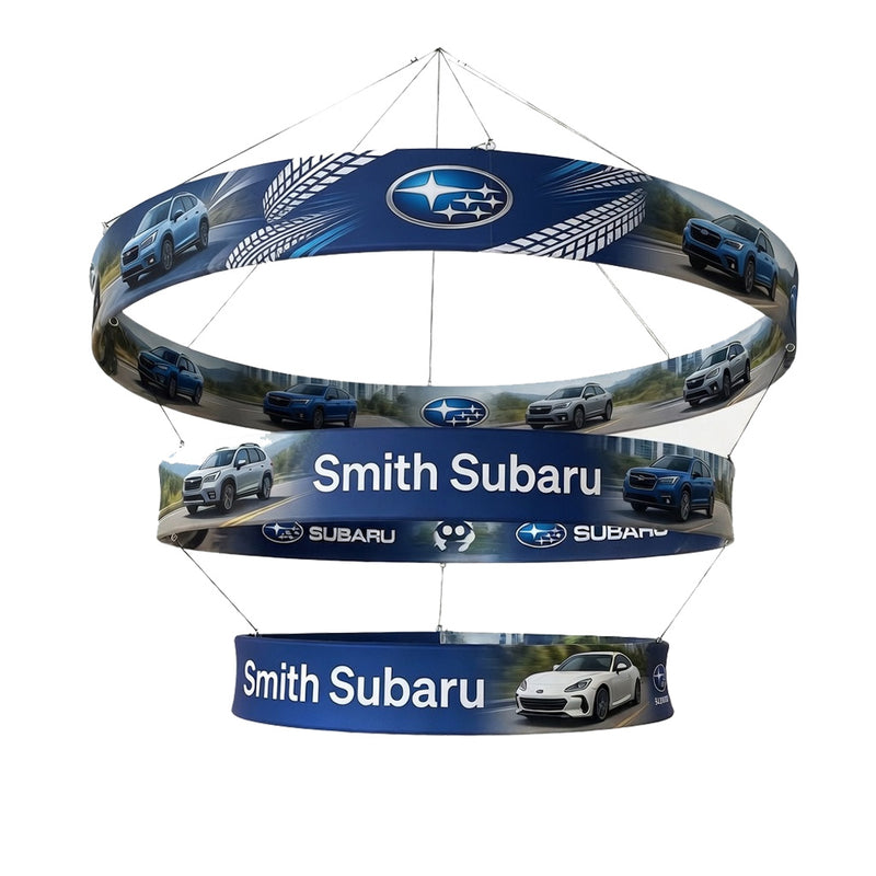 Load image into Gallery viewer, Tiered Circle Hanging Sign
