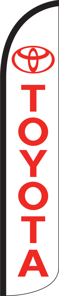 Premium Swooper Flag - Toyota