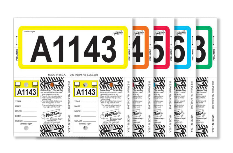 Load image into Gallery viewer, V-T Stripe Color Top Consecu-Tags
