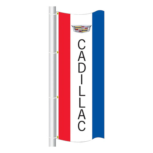 3ft x 8ft  Drape Flag Free Flying- Vertical Dealer Brands