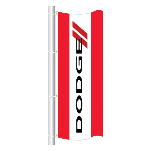 Load image into Gallery viewer, 3ft x 8ft  Drape Flag Free Flying- Vertical Dealer Brands
