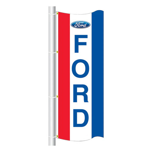 Load image into Gallery viewer, 3ft x 8ft  Drape Flag Free Flying- Vertical Dealer Brands
