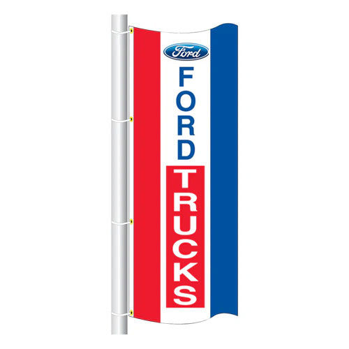 3ft x 8ft  Drape Flag Free Flying- Vertical Dealer Brands