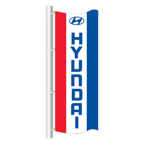 Load image into Gallery viewer, 3ft x 8ft  Drape Flag Free Flying- Vertical Dealer Brands
