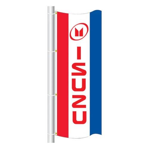 Load image into Gallery viewer, 3ft x 8ft  Drape Flag Free Flying- Vertical Dealer Brands
