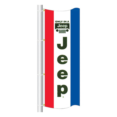 Load image into Gallery viewer, 3ft x 8ft  Drape Flag Free Flying- Vertical Dealer Brands
