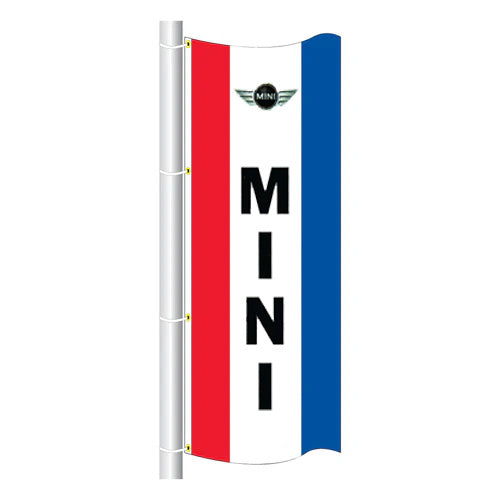 Load image into Gallery viewer, 3ft x 8ft  Drape Flag Free Flying- Vertical Dealer Brands
