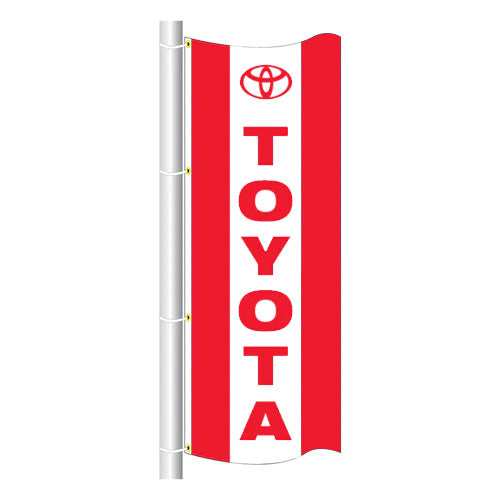 3ft x 8ft  Drape Flag Free Flying- Vertical Dealer Brands