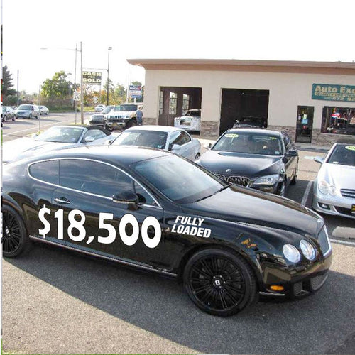 16 White Impact Numbers & Signs