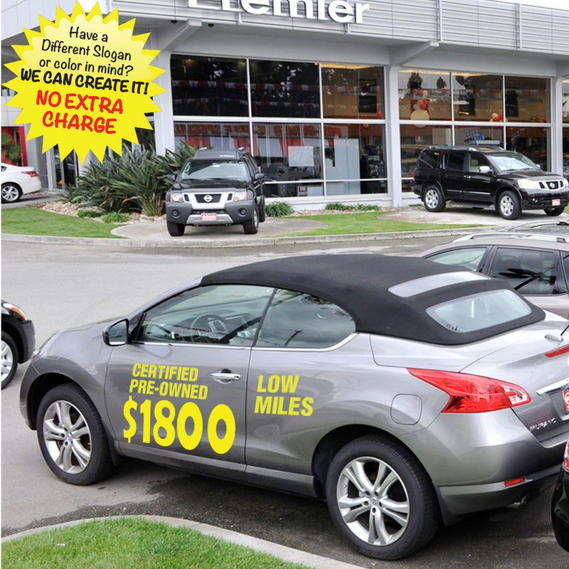 Load image into Gallery viewer, 16 Yellow Impact Numbers &amp; Signs
