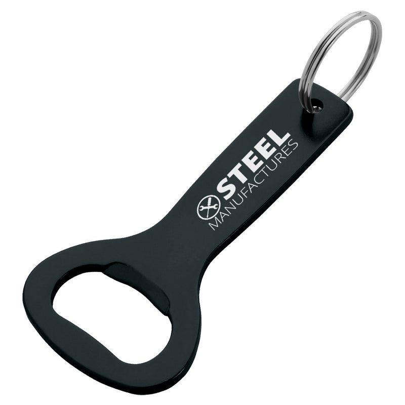 Load image into Gallery viewer, Aluminum Bottle Opener Key Ring
