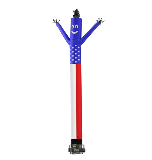 American Flag Air Dancers® Inflatable Tube Man