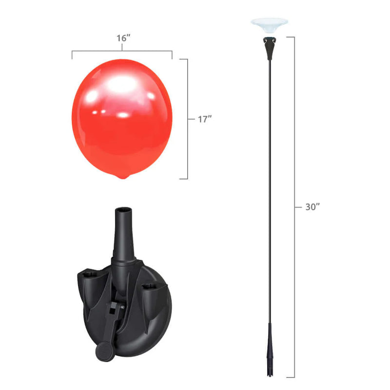 Load image into Gallery viewer, BalloonBobber® 1-Balloon Suction Cup Kit
