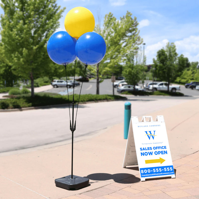 Load image into Gallery viewer, BalloonBobber® 3-Balloon Cluster Pole Kit
