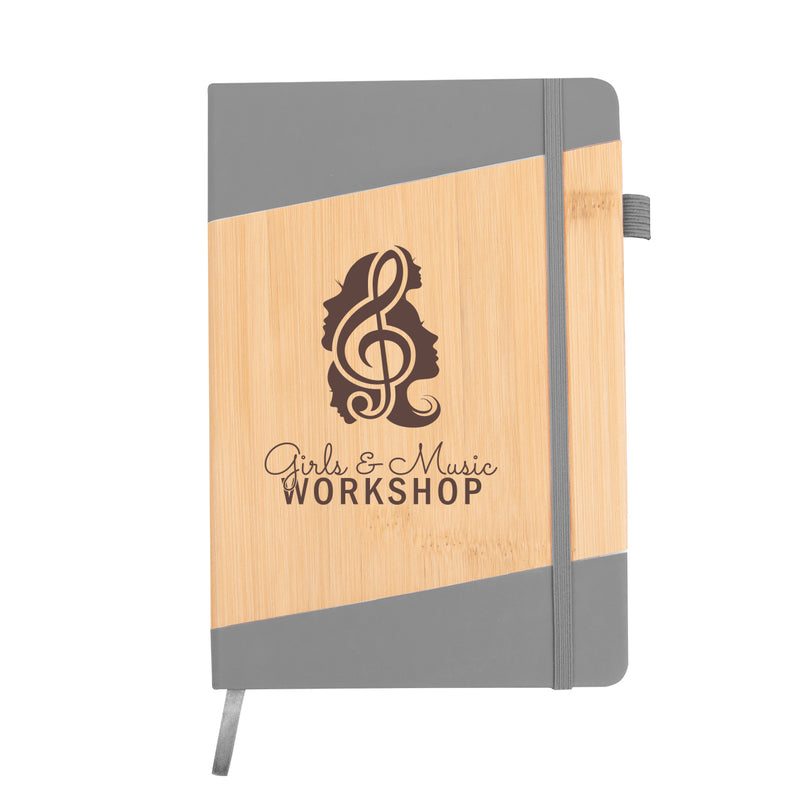 Load image into Gallery viewer, Bamboo Look Journal
