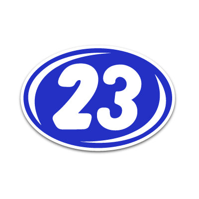 Bold Year Model Signs Neon White & Blue
