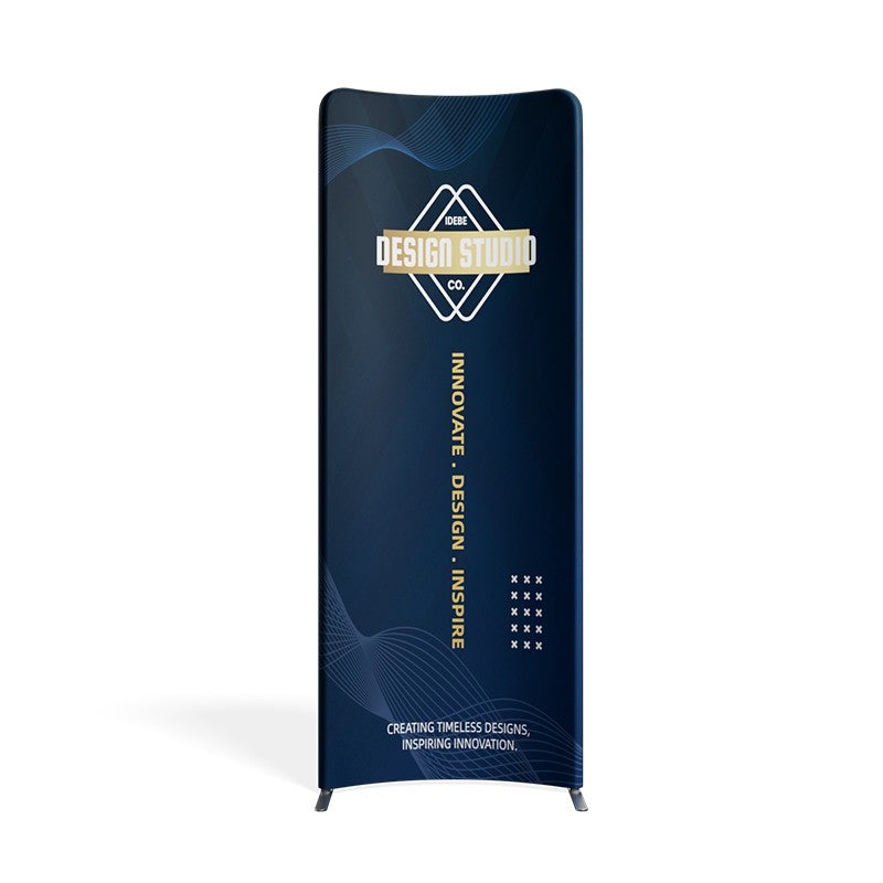 Load image into Gallery viewer, Magnetic Curved Fabric Banner Stand
